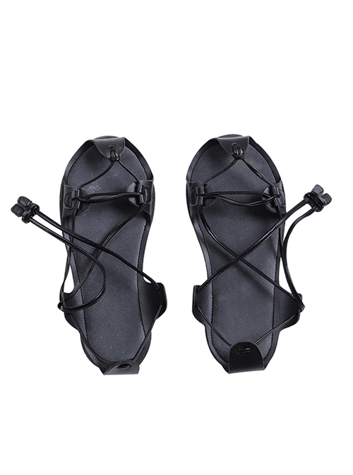 Ghost Of Tsushima Jin Sakai Red Samurai Suit Halloween Cosplay Accessories Black Shoes