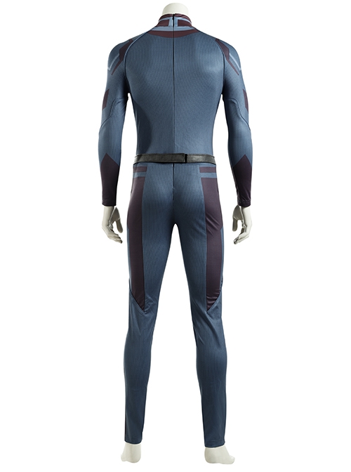 Avengers Age Of Ultron Vision Blue Bodysuit Battle Suit Halloween Cosplay Costume Blue Bodysuit