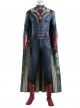 Avengers Age Of Ultron Vision Blue Bodysuit Battle Suit Halloween Cosplay Costume Cloak