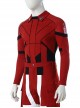 Black Widow Red Guardian Battle Suit Halloween Cosplay Costume Red Top