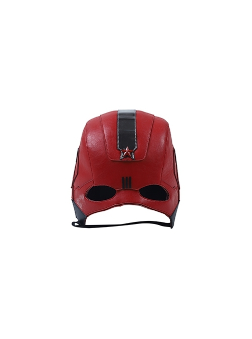 Black Widow Red Guardian Battle Suit Halloween Cosplay Accessories Red Hat