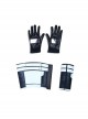 Black Widow Red Guardian Battle Suit Halloween Cosplay Accessories Wrist Guards And Gloves