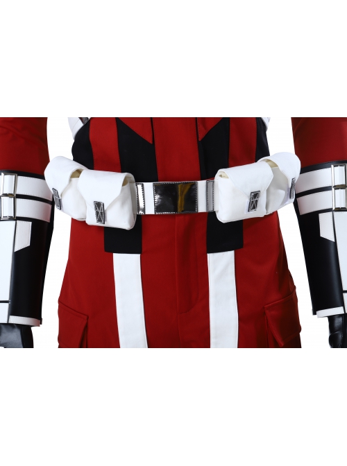 Black Widow Red Guardian Battle Suit Halloween Cosplay Accessories Waistband And Back Straps Components