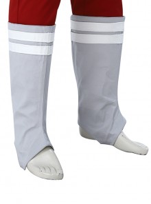 Black Widow Red Guardian Battle Suit Halloween Cosplay Accessories White Shoe Covers