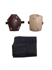 The Mandalorian Halloween Cosplay Costume Trousers And Leg Guards