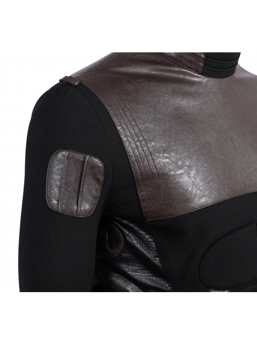 G.I.Joe Retaliation Snake Eyes Black Battle Suit Halloween Cosplay Costume Black Top