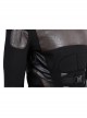 G.I.Joe Retaliation Snake Eyes Black Battle Suit Halloween Cosplay Costume Black Top