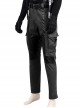 G.I.Joe Retaliation Snake Eyes Black Battle Suit Halloween Cosplay Costume Black Trousers