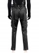 G.I.Joe Retaliation Snake Eyes Black Battle Suit Halloween Cosplay Costume Black Trousers