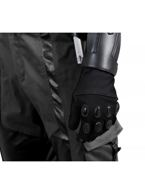 G.I.Joe Retaliation Snake Eyes Black Battle Suit Halloween Cosplay Accessories Black Gloves