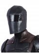 G.I.Joe Retaliation Snake Eyes Black Battle Suit Halloween Cosplay Accessories Black Head Cover And Helmet