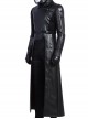 G.I.Joe Retaliation Cobra Commander Black Battle Suit Halloween Cosplay Costume Black Outerwear And Top
