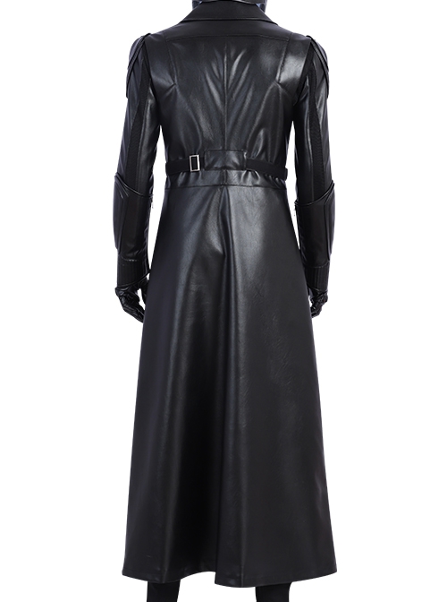 G.I.Joe Retaliation Cobra Commander Black Battle Suit Halloween Cosplay Costume Black Outerwear And Top