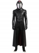G.I.Joe Retaliation Cobra Commander Black Battle Suit Halloween Cosplay Costume Black Trousers