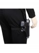 G.I.Joe Retaliation Cobra Commander Black Battle Suit Halloween Cosplay Accessories Shoe Covers And Leg Band