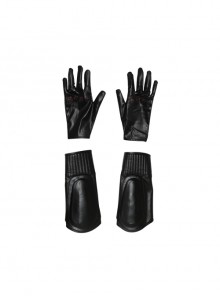 G.I.Joe Retaliation Cobra Commander Black Battle Suit Halloween Cosplay Accessories Gloves And Wrist Guards