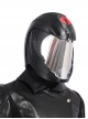 G.I.Joe Retaliation Cobra Commander Black Battle Suit Halloween Cosplay Accessories Head Cover And Helmet