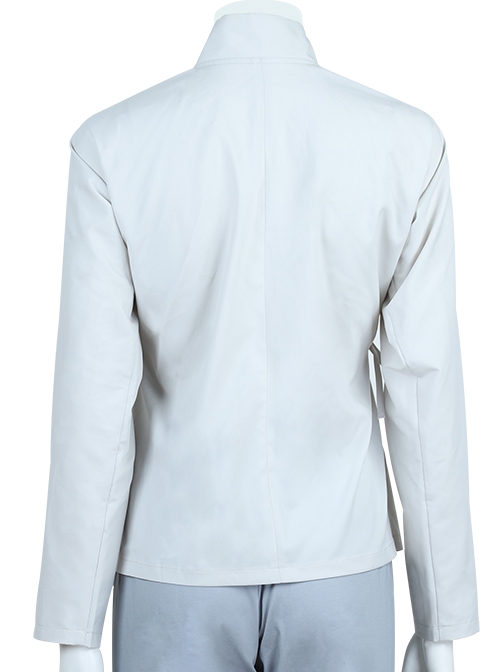 Mulan Red Battle Suit Halloween Cosplay Costume White Bottoming Top