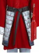 Mulan Red Battle Suit Halloween Cosplay Accessories Girdle Components