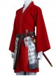 Mulan Red Battle Suit Halloween Cosplay Costume Red Outerwear