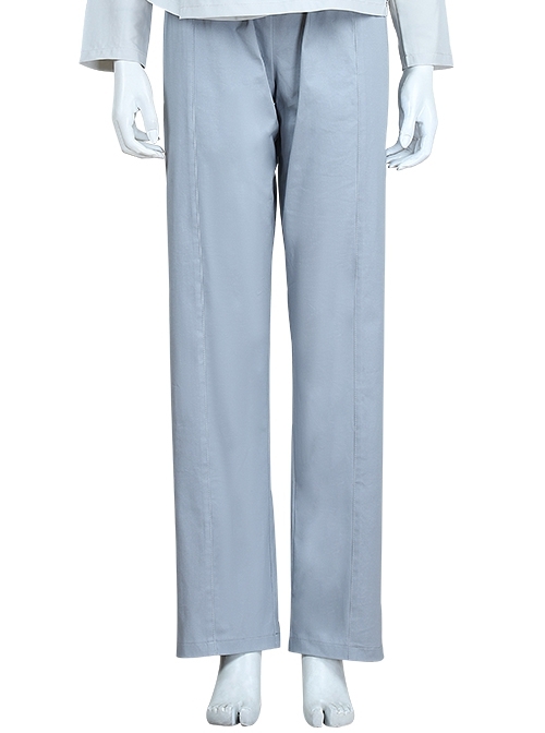 Mulan Red Battle Suit Halloween Cosplay Costume Gray Trousers