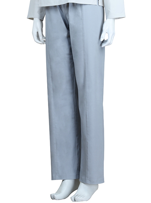 Mulan Red Battle Suit Halloween Cosplay Costume Gray Trousers