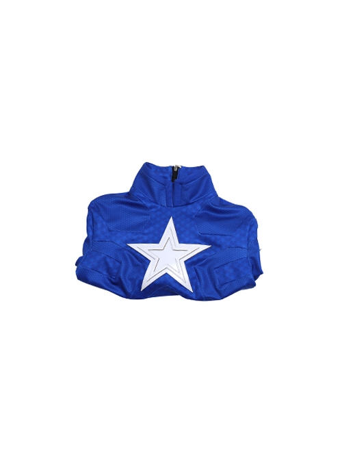 Stargirl Courtney Whitmore Blue Tight Clothing Suit Halloween Cosplay Costume Blue Top
