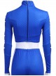 Stargirl Courtney Whitmore Blue Tight Clothing Suit Halloween Cosplay Costume Blue Top