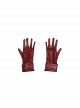 Stargirl Courtney Whitmore Blue Tight Clothing Suit Halloween Cosplay Accessories Red Gloves