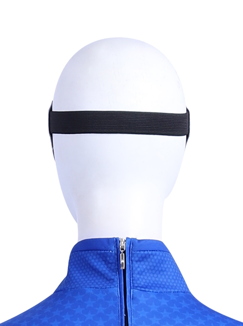Stargirl Courtney Whitmore Blue Tight Clothing Suit Halloween Cosplay Accessories Blue Mask