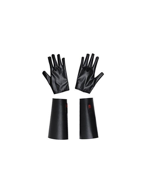 Star Wars Jedi Fallen Order Second Sister Trilla Suduri Halloween Cosplay Accessories Black Wrist Guards And Gloves