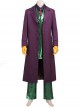 Gotham Season 5 The Joker Purple Coat Green Suit Halloween Cosplay Costume Green Trousers