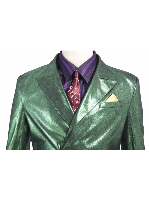 Gotham Season 5 The Joker Purple Coat Green Suit Halloween Cosplay Costume Green Jacket