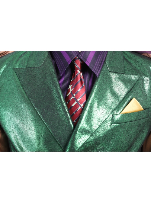 Gotham Season 5 The Joker Purple Coat Green Suit Halloween Cosplay Costume Green Jacket