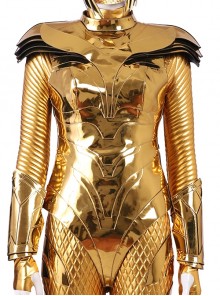 Wonder Woman 1984 Wonder Woman Diana Prince Golden Battle Suit Halloween Cosplay Costume Golden Vest