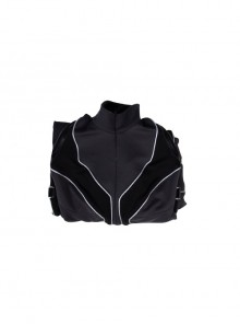 Black Widow Natasha Romanoff Black Battle Suit Halloween Cosplay Costume Black Bodysuit