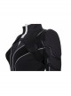 Black Widow Natasha Romanoff Black Battle Suit Halloween Cosplay Costume Black Bodysuit