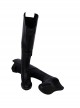 Black Widow Natasha Romanoff Black Battle Suit Halloween Cosplay Accessories Black Boots
