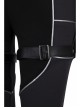 Black Widow Natasha Romanoff Black Battle Suit Halloween Cosplay Accessories Black Holster And Belt Components