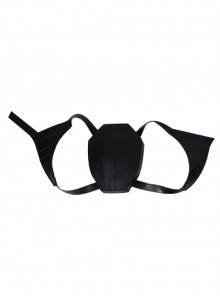 Black Widow Natasha Romanoff Black Battle Suit Halloween Cosplay Accessories Black Knapsack Components