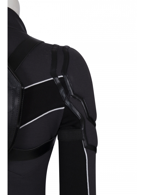Black Widow Natasha Romanoff Black Battle Suit Halloween Cosplay Accessories Black Knapsack Components