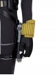 Black Widow Natasha Romanoff Black Battle Suit Halloween Cosplay Accessories Wrist Guards And Gloves