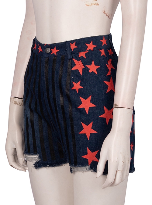Birds Of Prey And The Fantabulous Emancipation Of One Harley Quinn Harley Quinn Yellow Suit Halloween Cosplay Costume Denim Shorts