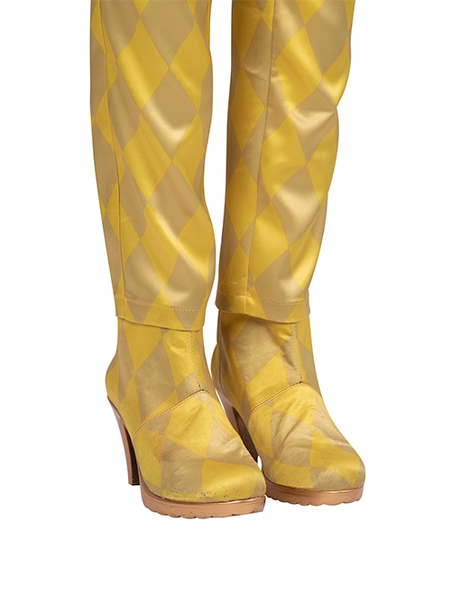 Birds Of Prey And The Fantabulous Emancipation Of One Harley Quinn Harley Quinn Yellow Suit Halloween Cosplay Accessories Yellow Shoes