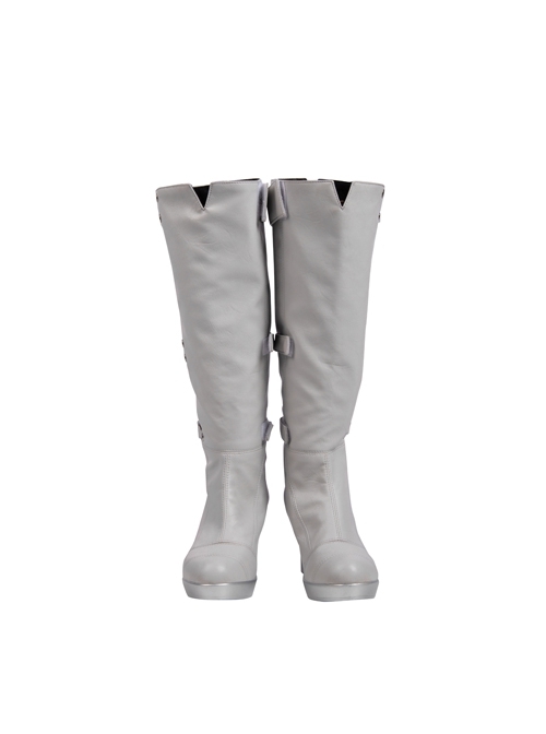 Legends Of Tomorrow White Canary Sara Lance Halloween Cosplay Accessories Gray Boots