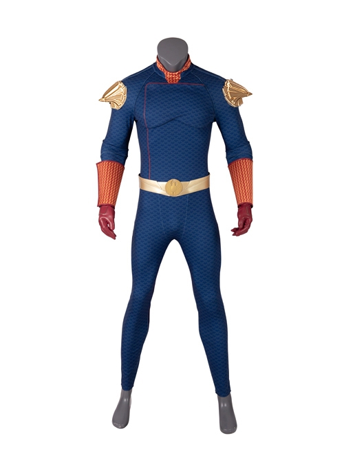 The Boys Homelander Battle Suit Halloween Cosplay Costume Bodysuit And Waistband