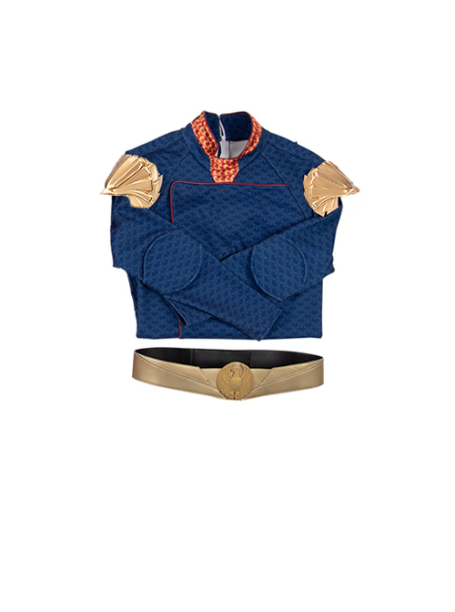 The Boys Homelander Battle Suit Halloween Cosplay Costume Bodysuit And Waistband