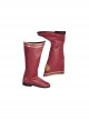 The Boys Homelander Battle Suit Halloween Cosplay Accessories Red Boots