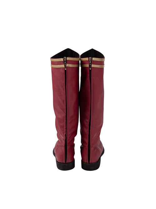 The Boys Homelander Battle Suit Halloween Cosplay Accessories Red Boots
