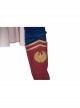 The Boys Homelander Battle Suit Halloween Cosplay Accessories Red Boots